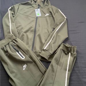 Nike Olive Green Tracksuit
